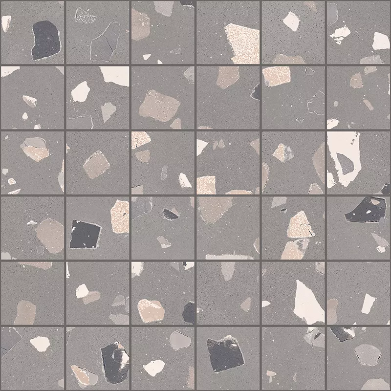Керамогранит Mosaico De-Medium Grey 30×30