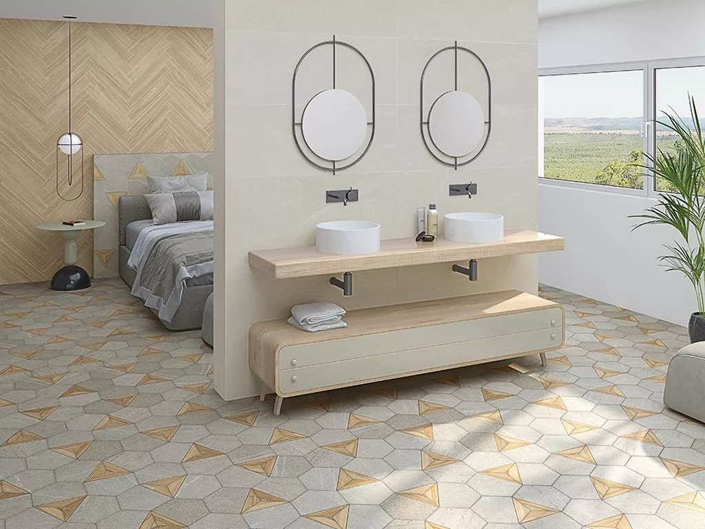 Керамогранит Syote-R Multicolor 80x80 от Vives Ceramica (Испания)