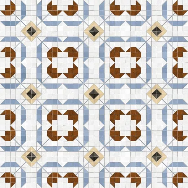 Керамогранит Sedar-R Azul 20x20 от Vives Ceramica (Испания)