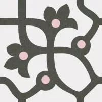 Декор 1900 Jujol Grafito 20x20 от Vives Ceramica (Испания)