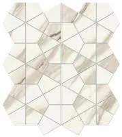 Мозаика Marvel Meraviglia Calacatta Bernini Hexagon Lapp. (AJQZ) 40.3x46.6 от Atlas Concorde (Италия)