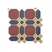 Topcer Victorian designs and borders Мозаика керамическая Гуилфорд сетка 29,4х29,4 см