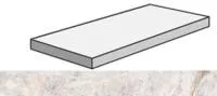 Угловая ступень SENSI GEMS  ANG.TOP SX CRYSTAL левая (PF60005697) 32x120x4.5x2 от ABK Ceramiche (Италия)