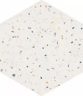 Керамогранит Terrazzo White Colours (123385) 32x36.8 от DNA Tiles (Испания)