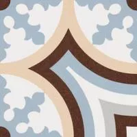 Декор 1900 Beltri Celeste 20x20 от Vives Ceramica (Испания)