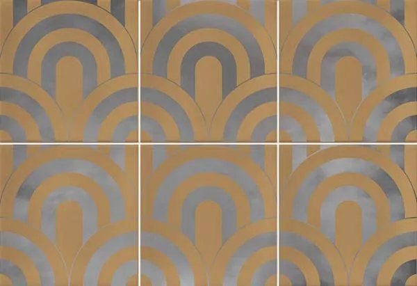 Настенная плитка Takada Caramelo Plata 23x33.5 от Vives Ceramica (Испания)