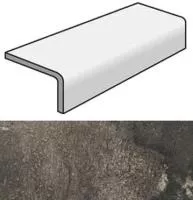 Фронтальная ступень с капиносом REX LA ROCHE MUD EL.ELLE R11 (742251) 15x30x4 от REX Ceramiche (Италия)