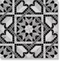 Керамогранит Via Appia Cilena Negro 43.5x43.5 от Vives Ceramica (Испания)