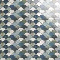 Настенная плитка Rev.Escama blu 10x30 от Mainzu (Испания)