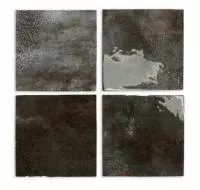Настенная плитка ENAMEL SQUARE CHARCOAL (123076) 12.5x12.5 от DNA Tiles (Испания)