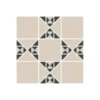 Topcer Victorian designs and borders Мозаика керамическая сетка 30x30 см, цвет: синий, бежевый