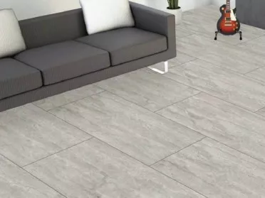 Керамогранит Travertino Dianox Grey Glossy 60x120x0.9 от Art&Natura Ceramic (Индия)