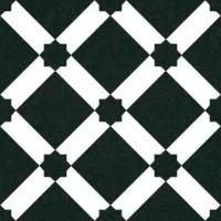 Декор 1900 Palau Grafito 20x20 от Vives Ceramica (Испания)