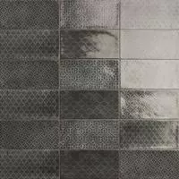 Настенная плитка Rev. DECOR CAMDEN NERO 10x20 от Mainzu (Испания)