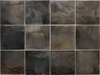 Настенная плитка HANOI BLACK ASH 30011 10x10  Equipe Ceramicas