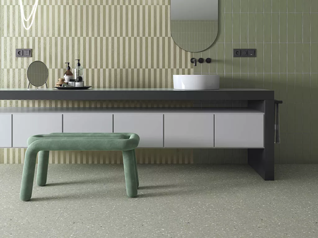 Керамогранит NIZA Octogono Antibes Verde 20x20 от Vives Ceramica (Испания)