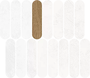 Mosaico Rockaway Blanco 27x31