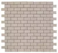 Мозаика керамогранит Marvel Stone Clauzetto White Mosaico Burattato (AS4N) 29.8x29.8 от Atlas Concorde (Италия)
