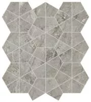 Мозаика Marvel Meraviglia Silver Majestic Hexagon Lapp. (AJQ0) 40.3x46.6 от Atlas Concorde (Италия)