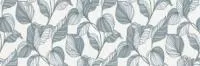 Настенная плитка Vida Decoro Edera Azzurro Touch Rett (RA6Y) 30x90 от Ragno (Италия)