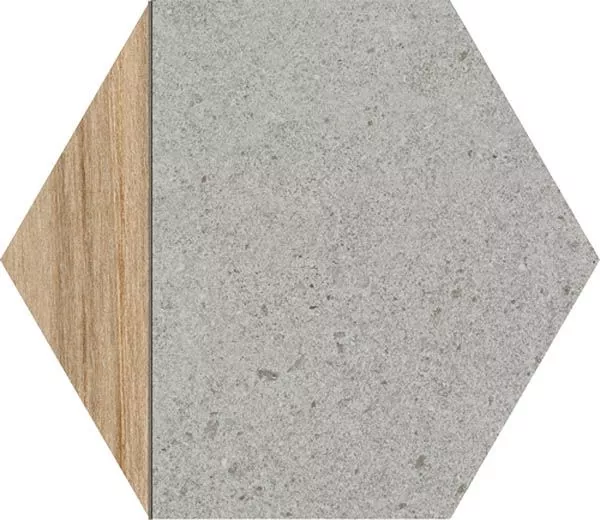 Керамогранит Hexagono Ligard Gris 23x26.6 от Vives Ceramica (Испания)