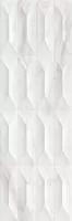 Настенная плитка Marbleplay White Struttura Gem 3D Rett. (M4PC) 30x90 от Marazzi Italy (Италия)