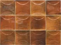 Настенная плитка HANOI ARCO BURNT RED 30029 10x10  Equipe Ceramicas