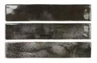 Настенная плитка ENAMEL CHARCOAL (123144) 5x25 от DNA Tiles (Испания)