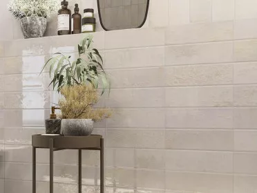 Настенная плитка Rev.Bellagio bianco 10x30 от Mainzu (Испания)
