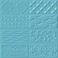 Декор Raspail Celeste 10x20 от Vives Ceramica (Испания)