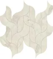 Мозаика Marvel X Calacatta Perla Mosaico Waterfall Lappato (AF8T) 30.5x27.7 от Atlas Concorde (Италия)