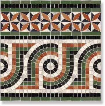 Декор Via Appia Cen. Nola Multicolor 43.5x43.5 от Vives Ceramica (Испания)