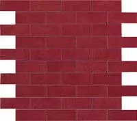 Мозаика Boost Red Minibrick (9BMQ) 30.5x30.5 от Atlas Concorde (Италия)