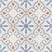 Напольная плитка  HYDRAULIC GRACE MIX (HYD_GRC_MX) 45x45 от Kerlife Ceramicas (Испания)