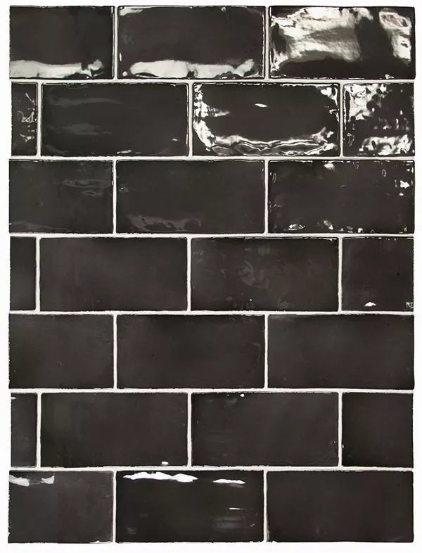 Настенная плитка MANACOR BLACK 26906 7.5x15  Equipe Ceramicas