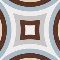 Декор 1900 Dorda Celeste 20x20 от Vives Ceramica (Испания)