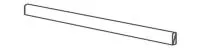 Плинтус SHALE DARK BATTISCOPA SQ. (SL0576) 7x60 от Italgraniti (Италия)