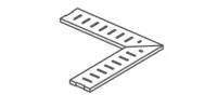 Спецэлемент SHALE GREIGE GRIGLIA ANGOLARE 2CM (Compl. 2pz)(SL03GGA6) 14x60 от Italgraniti (Италия)