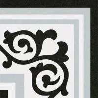 Декор 1900 Gibert-3 Gris 20x20 от Vives Ceramica (Испания)
