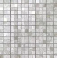 Мозаика настенная Marvel Stone Stone Bardiglio Grey Mosaic Q (9MQA) 30.5x30.5 от Atlas Concorde (Италия)