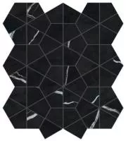 Мозаика Marvel Meraviglia Black Origin Hexagon Lapp.(AJQ2) 40.3x46.6 от Atlas Concorde (Италия)
