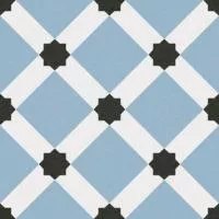 Декор 1900 Palau Celeste 20x20 от Vives Ceramica (Испания)