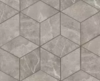 Мозаика Marvel Grey Fleury Mos. Esagono Lapp. ADVO 30x35 от Atlas Concorde (Италия)