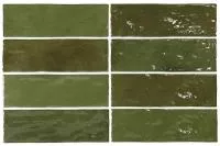 Настенная плитка LA RIVIERA BOTANICAL GREEN 6.5x20 Equipe Ceramicas