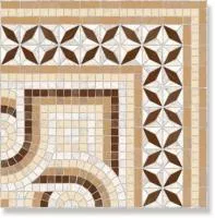Декор Via Appia Cant. Paxos Marron 43.5x43.5 от Vives Ceramica (Испания)