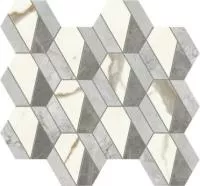 Мозаика Marvel X Mosaico Hive Hex Lappato (AF8Q) 37.2x32.2 от Atlas Concorde (Италия)