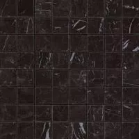 Мозаика керамогранит Marvel Stone Nero Marquina Mosaico Matt (AS3Z) 30x30 от Atlas Concorde (Италия)