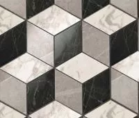 Мозаика Marvel Mosaico Esagono Multicolor Cold ADVQ 30x35 от Atlas Concorde (Италия)