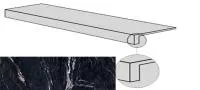 Фронтальная ступень SENSI GEMS GRAD.TOP TITANIUM BLACK LUX+ (PF60005659) 32x120x4.5x2 от ABK Ceramiche (Италия)