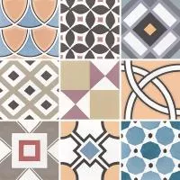Керамогранит CAPRICE PATCHWORK COLOURS 22104 20x20  Equipe Ceramicas